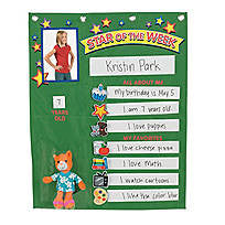 Student of the Week Pocket Chart