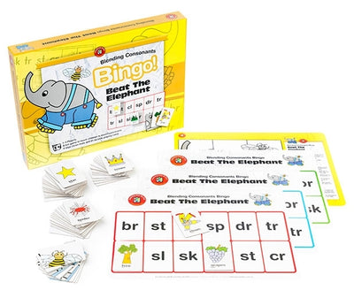Beat The Elephant (Blending Consonant) Bingo