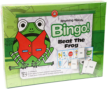 Beat The Frog (Rhyming Words) Bingo