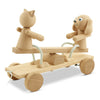 Wooden See Saw Pull Along - Carl & Coco