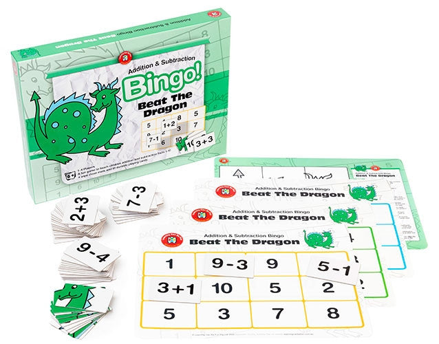 Beat The Dragon (Addition And Subtraction) Bingo