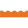 Borders- Polka Dots Orange