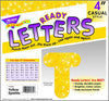 Ready Letters- 4 inch (10cm) Casual Yellow Sparkle