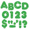 Ready Letters 3 inch (7.5cm) Casual Green Sparkle