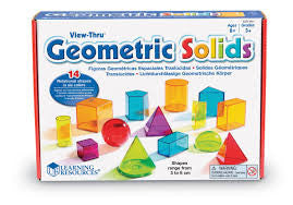 View Thru Geometric Solids