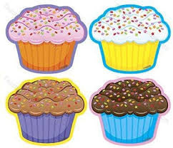 Mini Accents- Cupcakes 36 pack