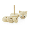 Wooden Cat Stacking Puzzle - Whiskers