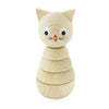 Wooden Cat Stacking Puzzle - Whiskers