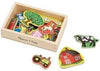 Melissa & Doug Wooden Farm Magnets in a Box 20
