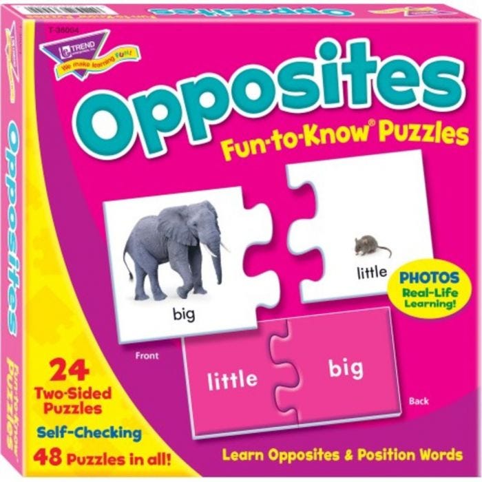 Fun to Know Puzzle- Opposites